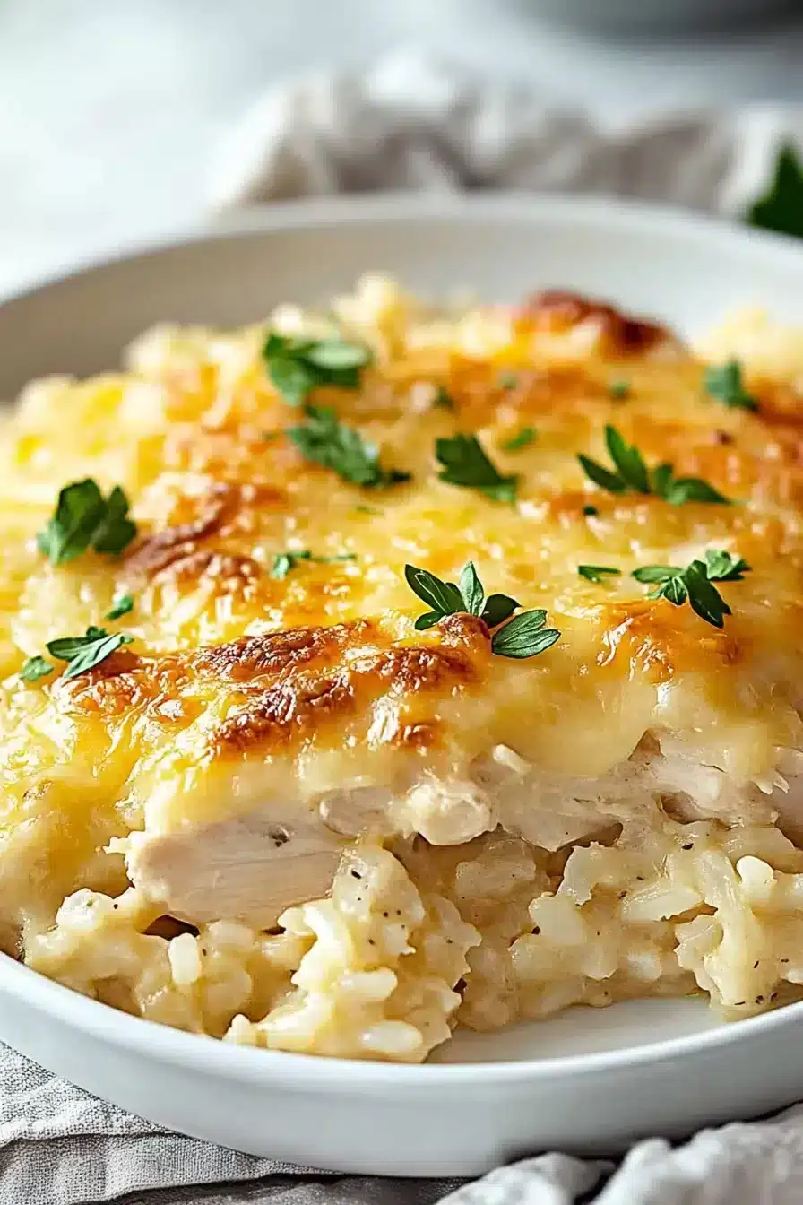 Angel Chicken and Rice Casserole