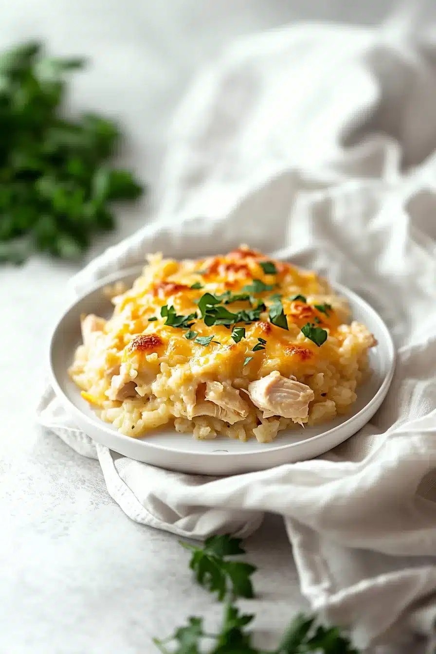 Angel Chicken and Rice Casserole