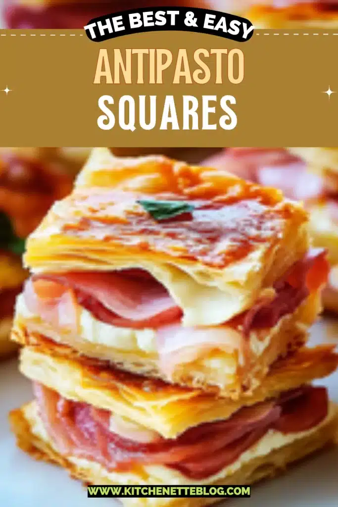 Antipasto Squares