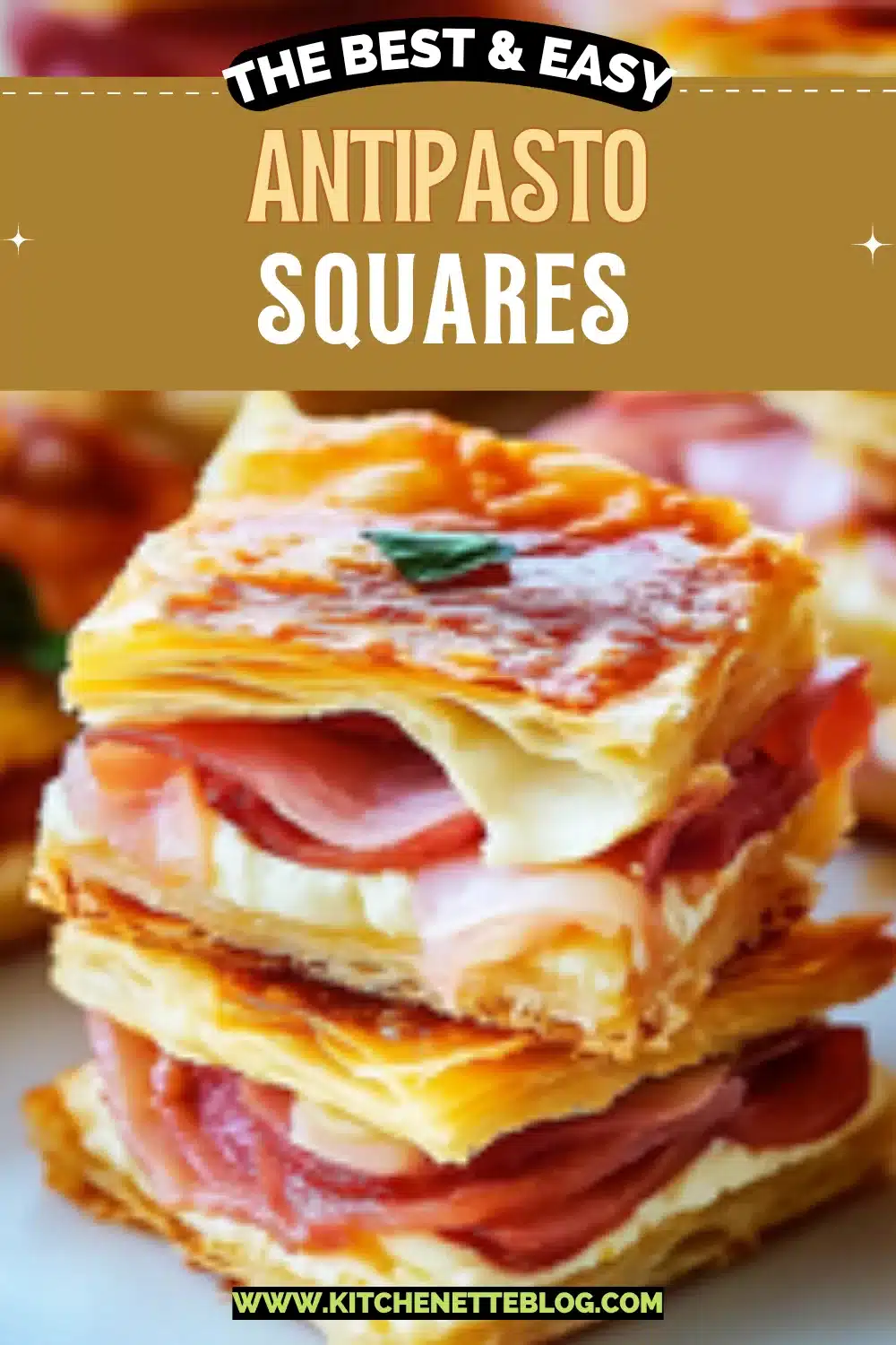 Antipasto Squares