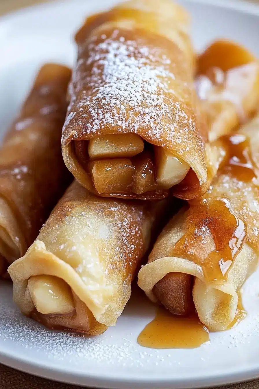 Apple Pie Egg Rolls