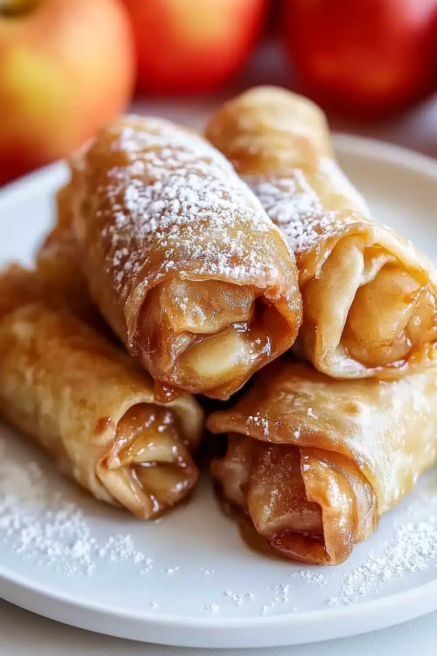 Apple Pie Egg Rolls