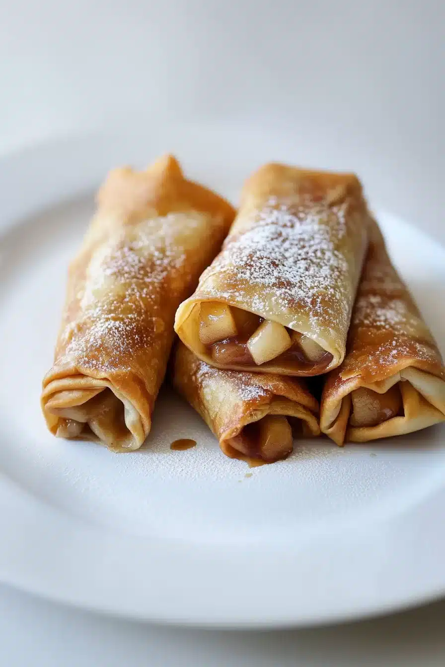 Apple Pie Egg Rolls