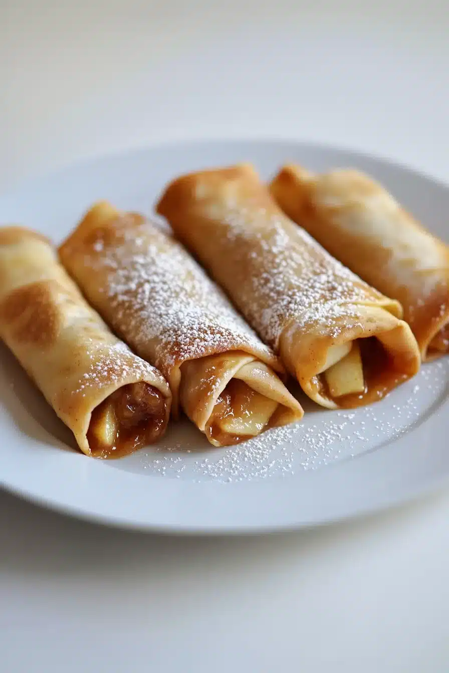 Apple Pie Egg Rolls