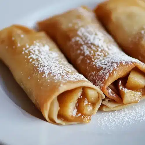 Apple Pie Egg Rolls