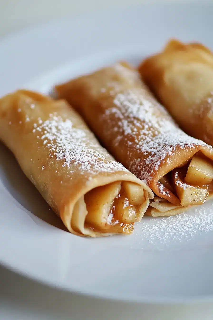 Apple Pie Egg Rolls