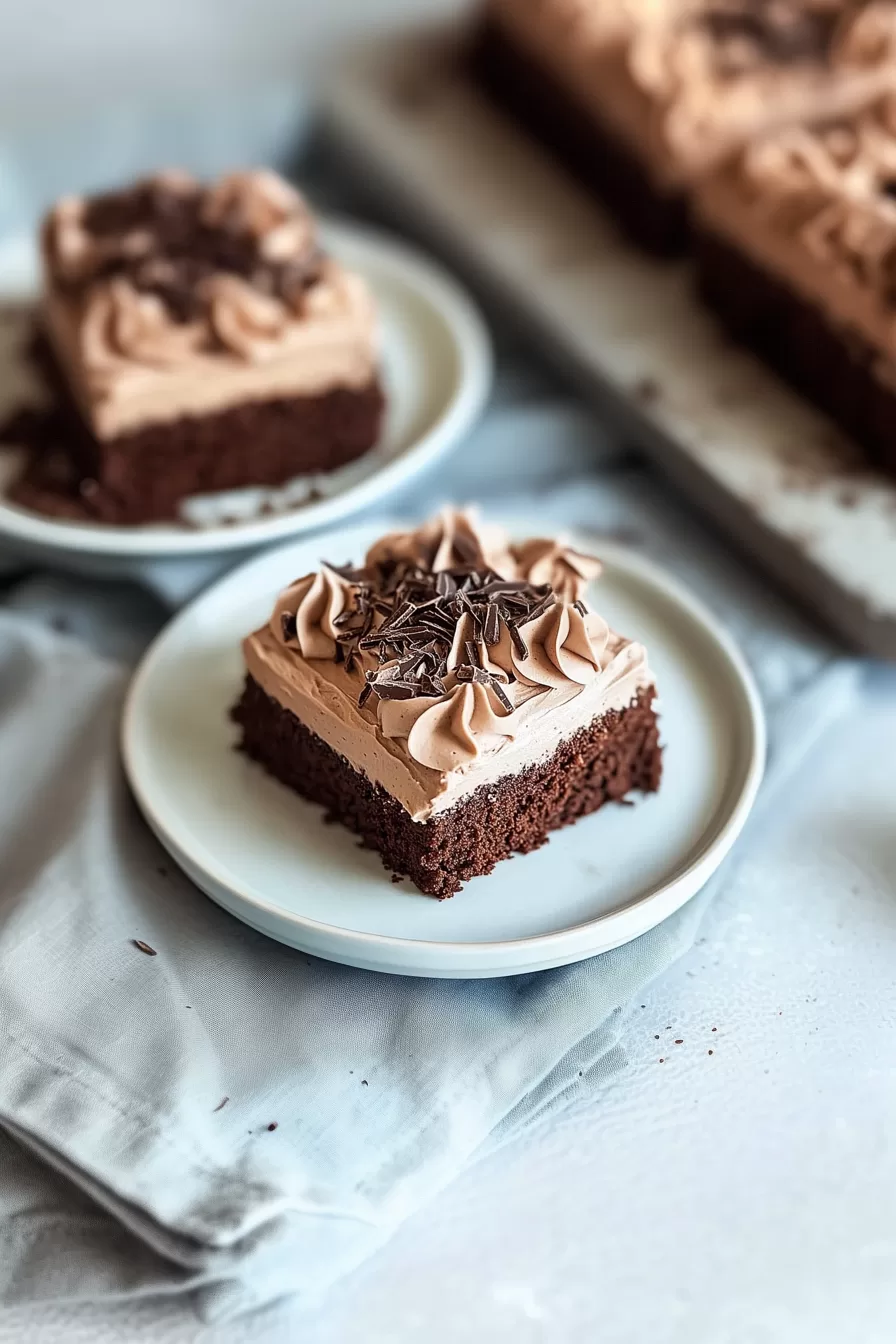 Baileys Chocolate Poke Cake