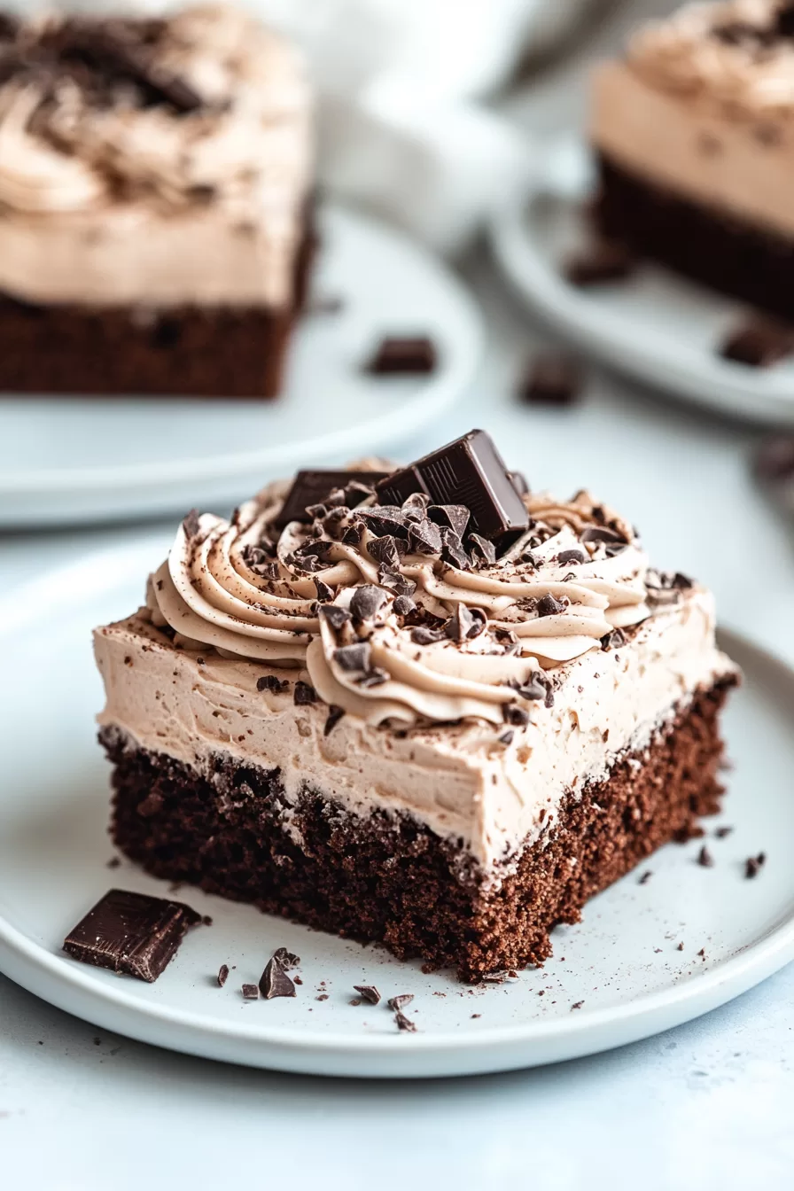 Baileys Chocolate Poke Cake
