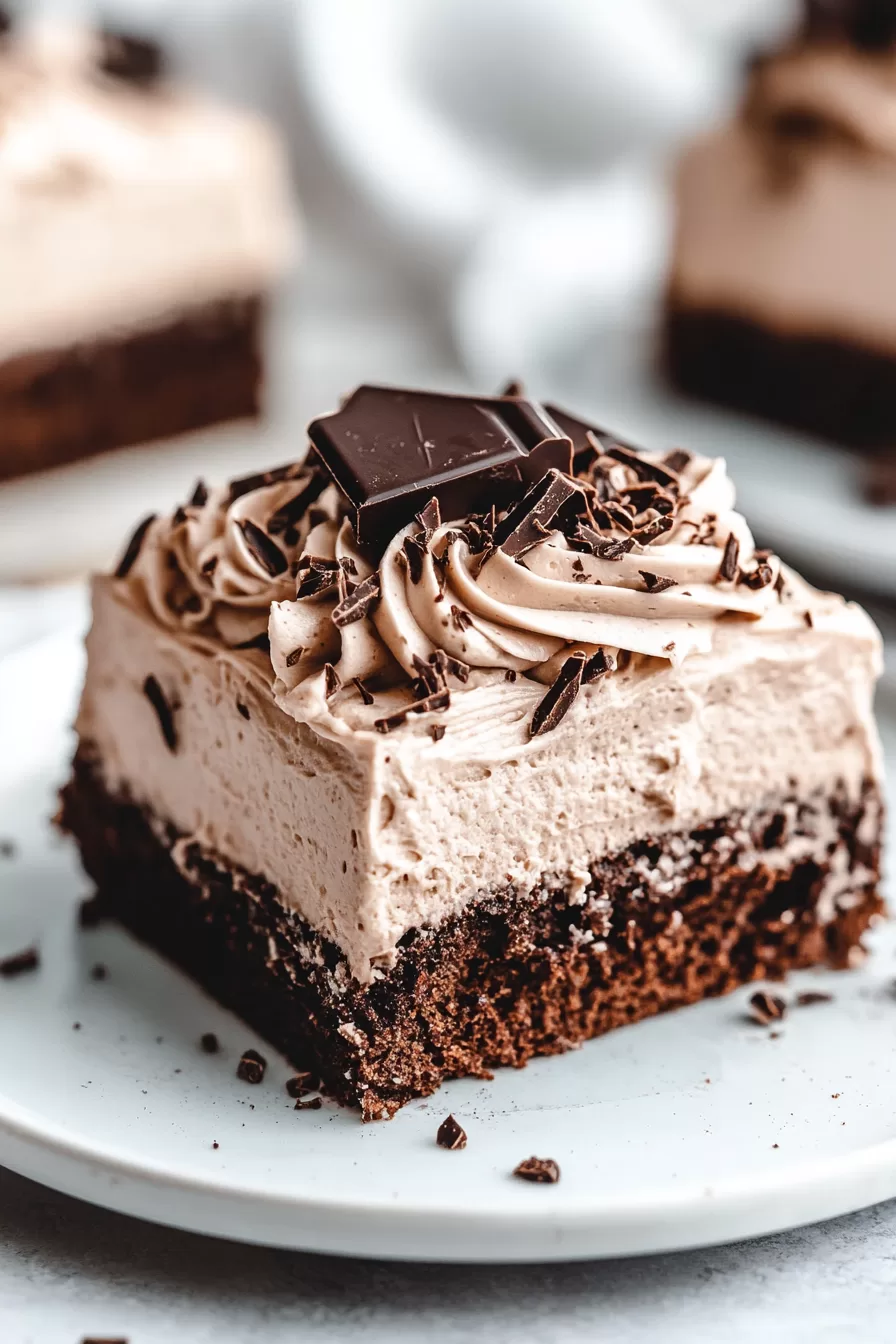 Baileys Chocolate Poke Cake