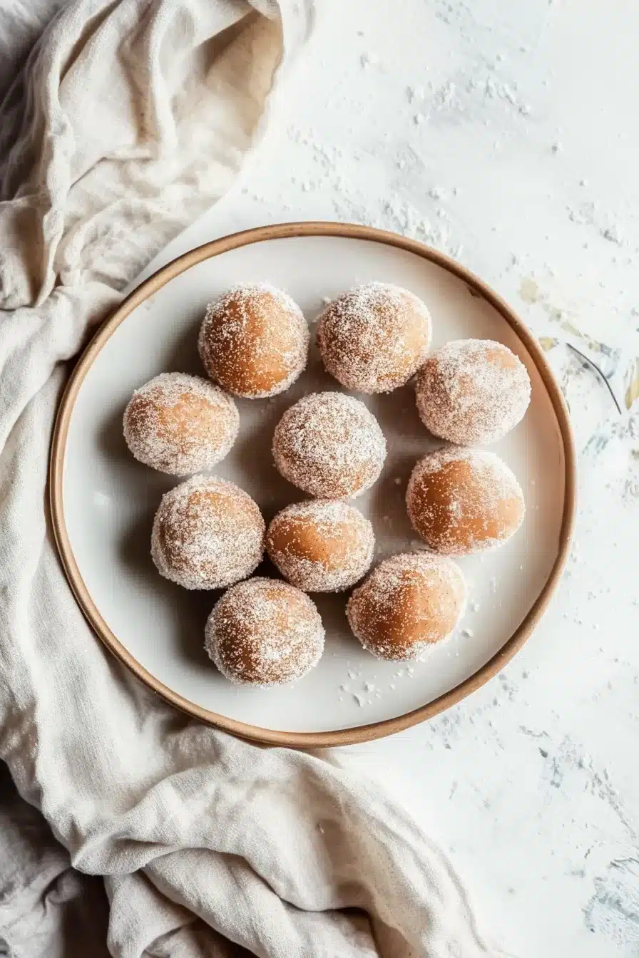 Baked Pumpkin Spice Donut Holes