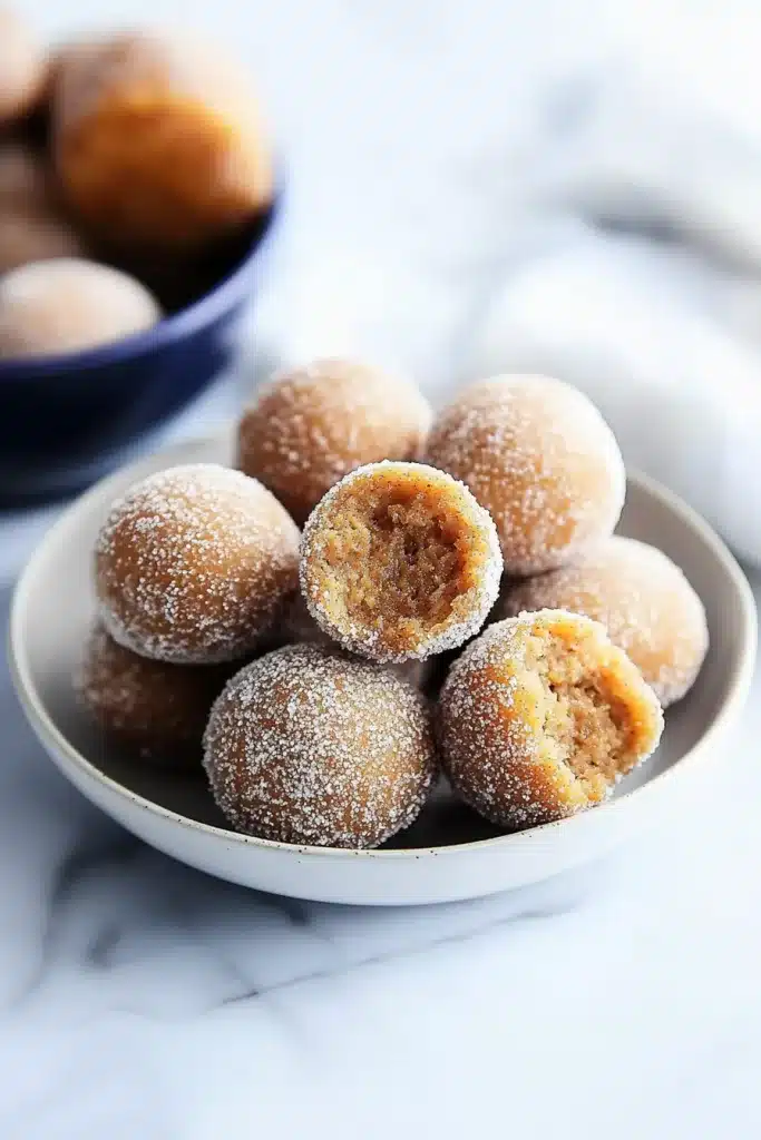 Baked Pumpkin Spice Donut Holes