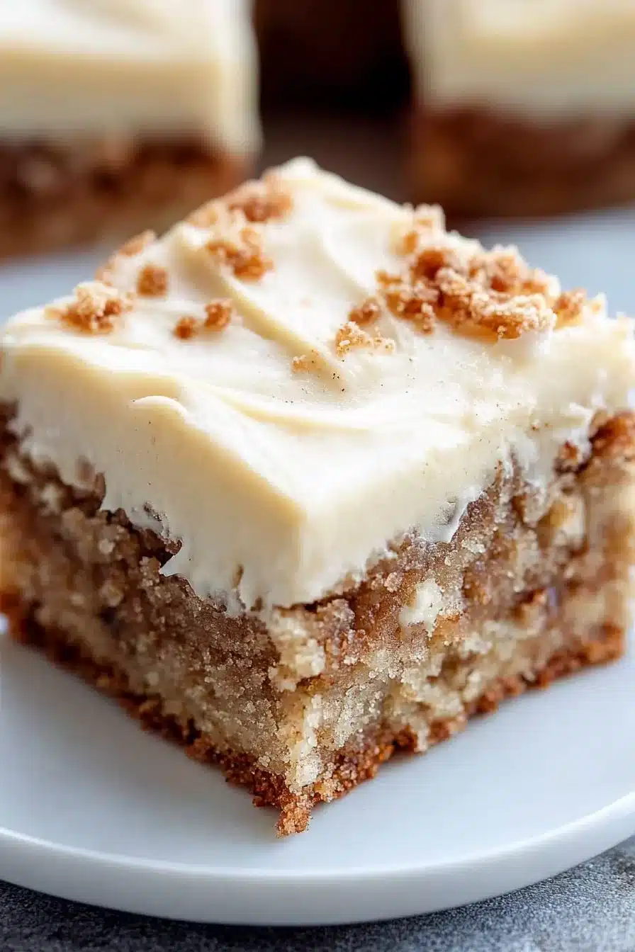 Banana Bread Bars with Brown Butter Frosting
