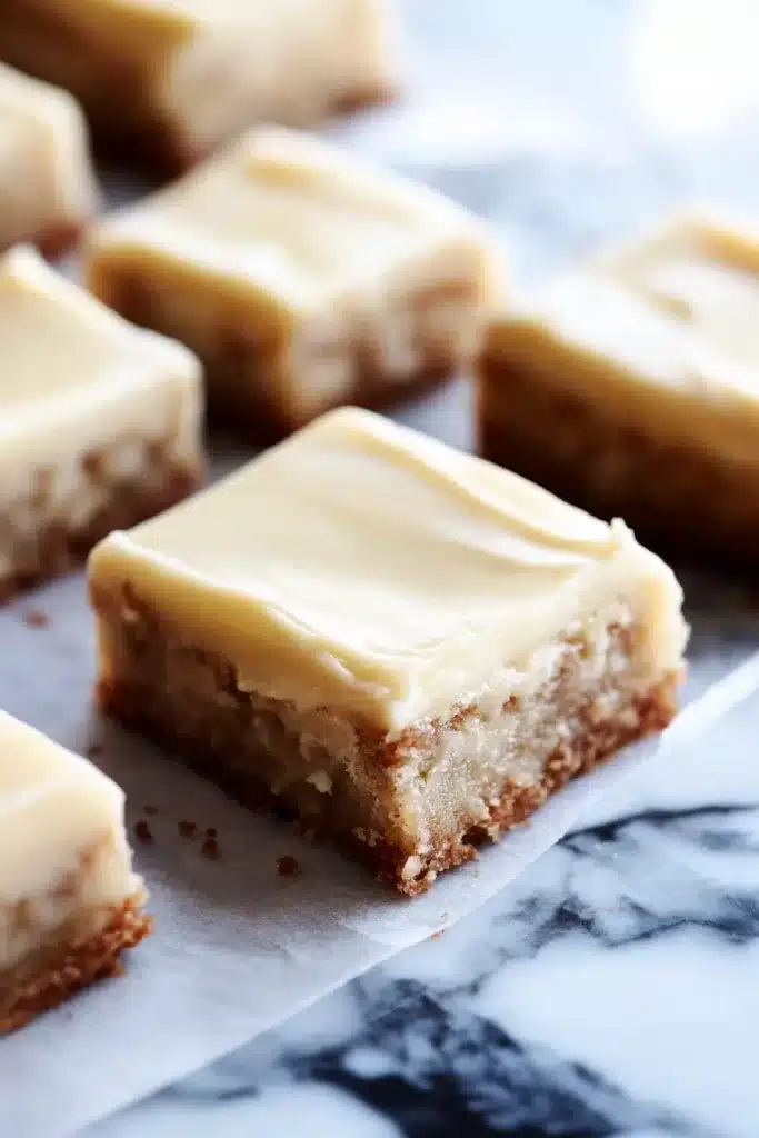 Banana Bread Bars with Brown Butter Frosting