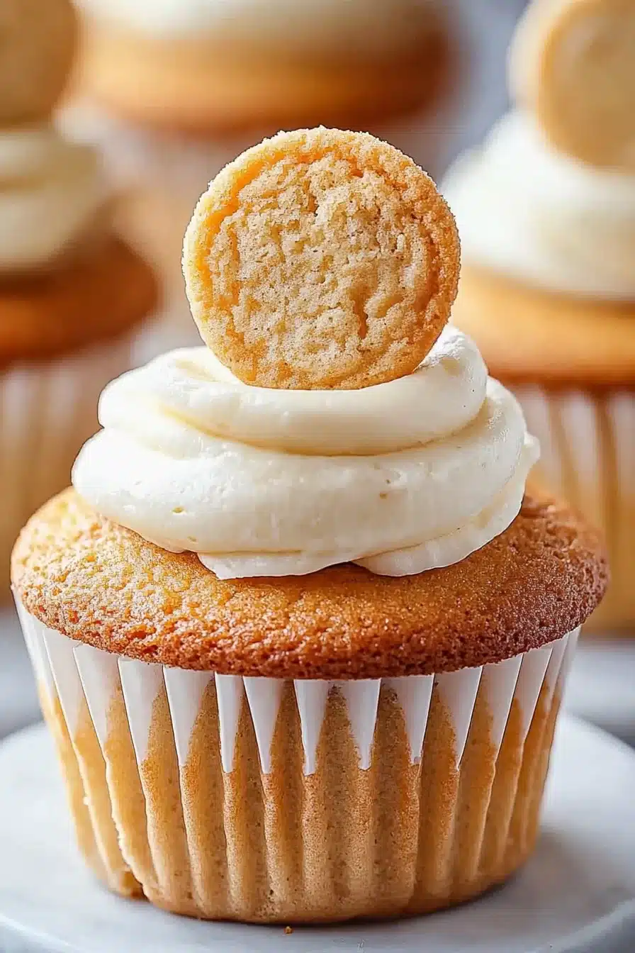 Banana Pudding Cupcakes