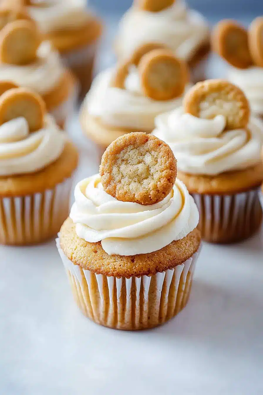 Banana Pudding Cupcakes