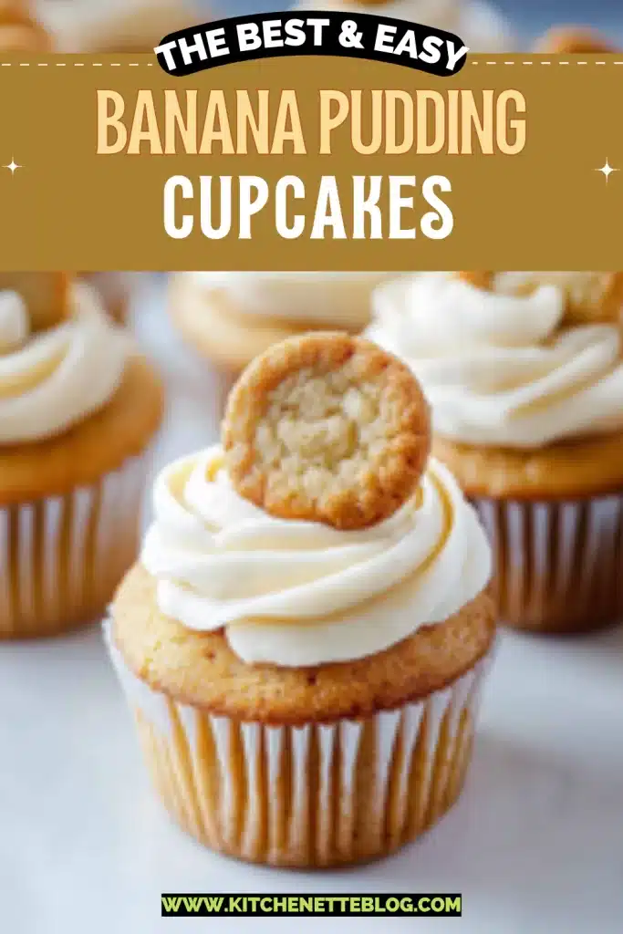Banana Pudding Cupcakes