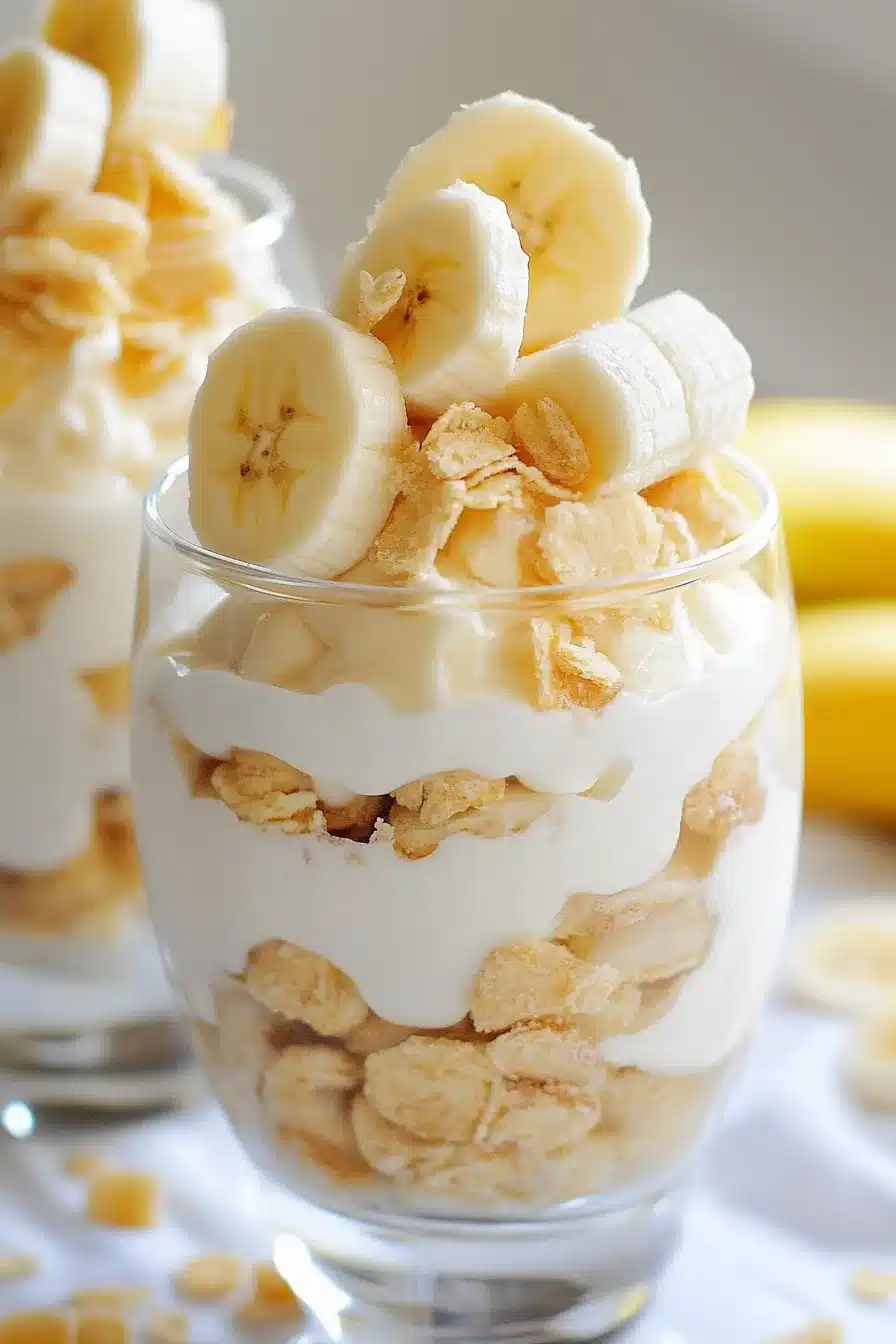 Banana Pudding Parfaits
