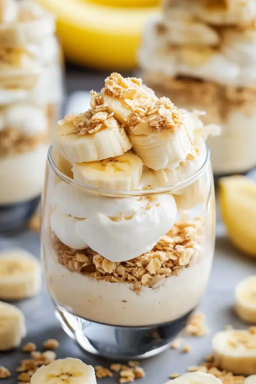 Banana Pudding Parfaits
