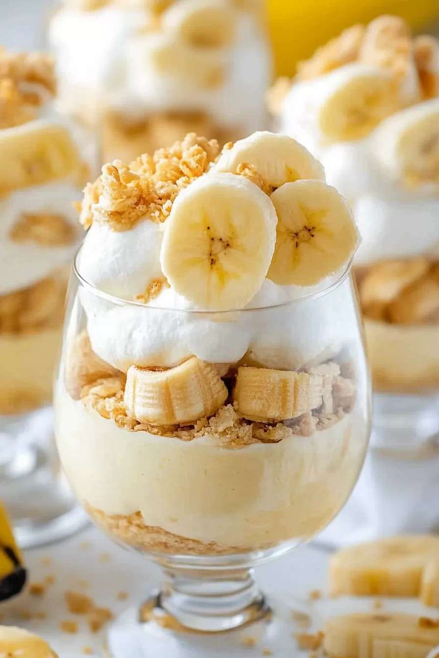 Banana Pudding Parfaits
