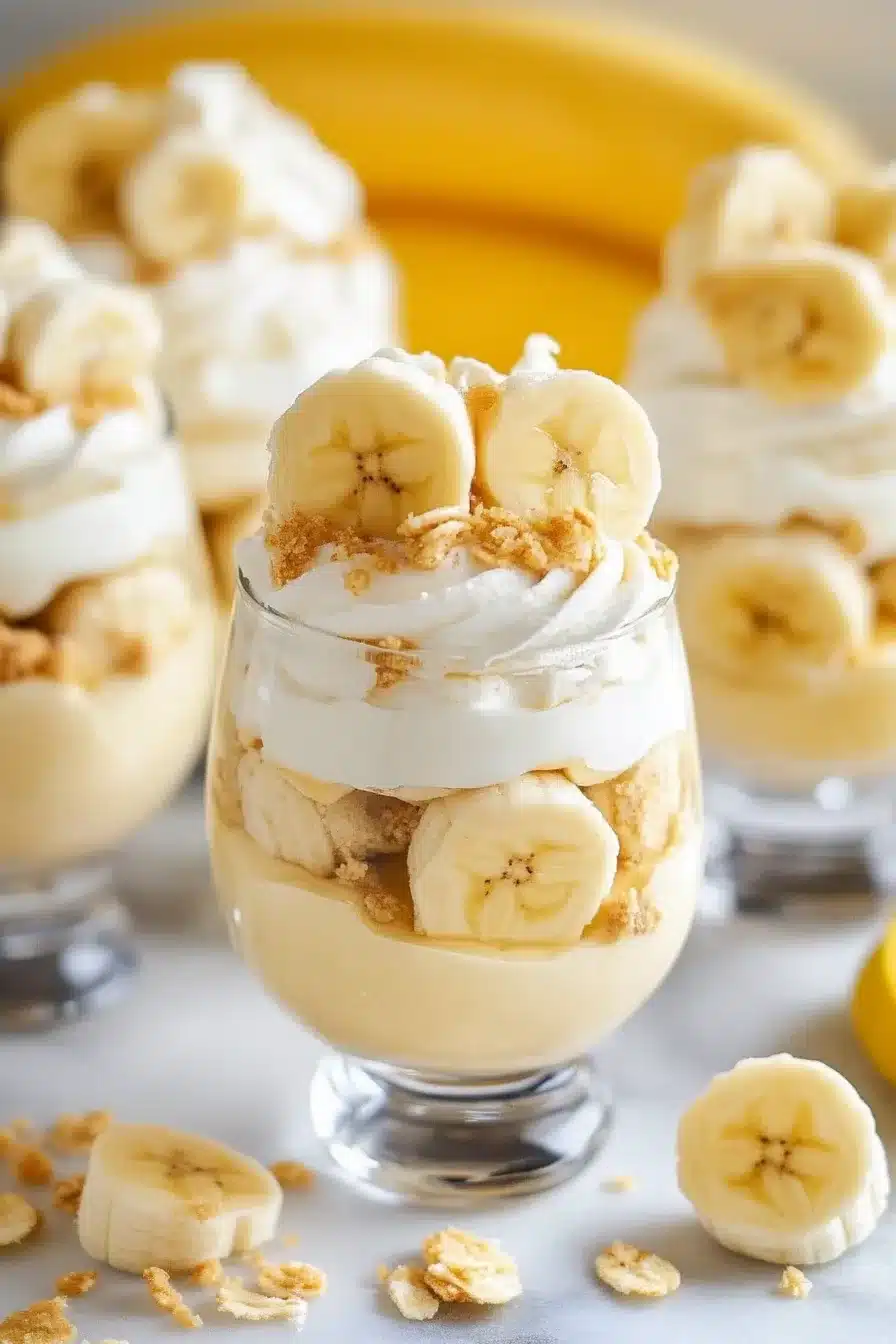 Banana Pudding Parfaits