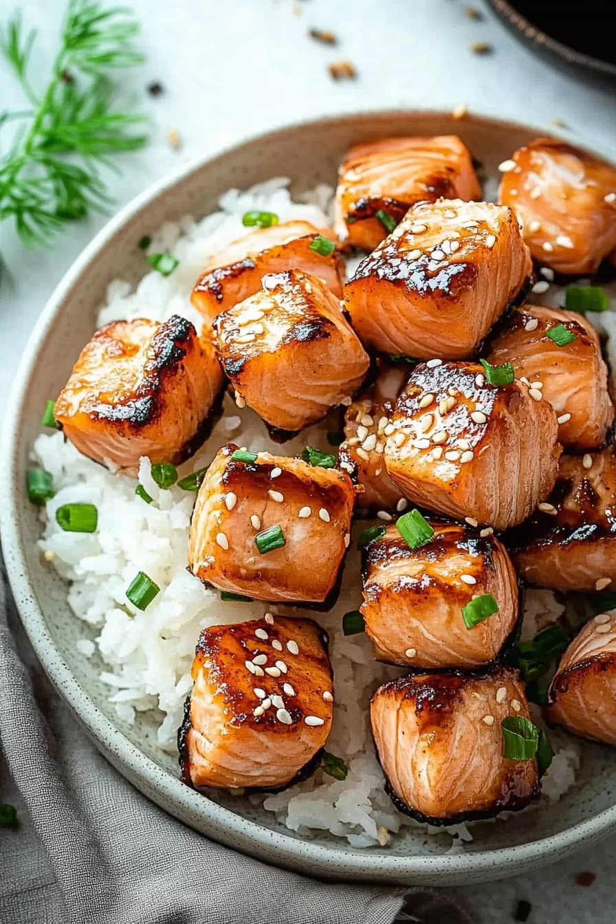 Bang Bang Salmon Bites