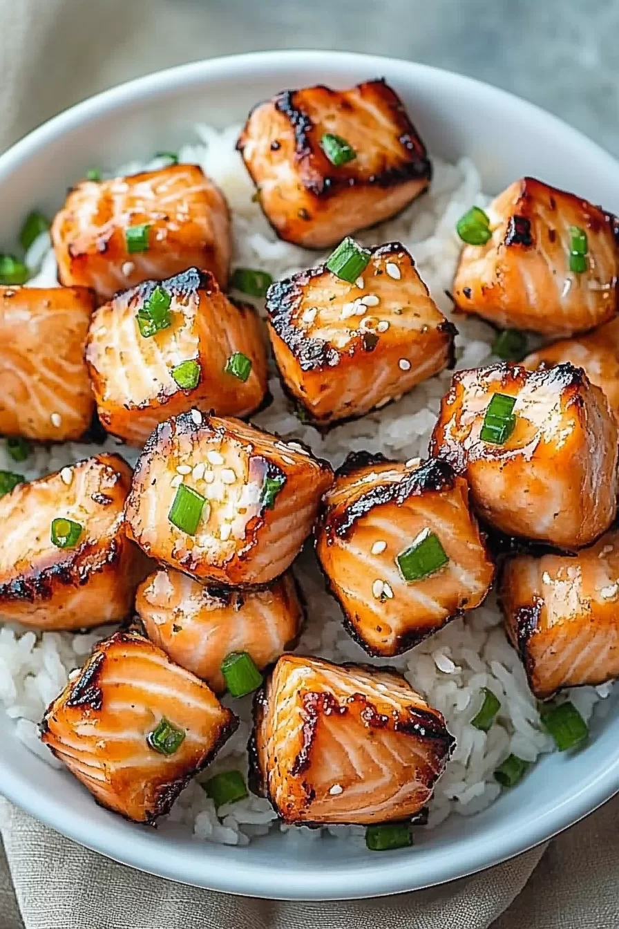 Bang Bang Salmon Bites
