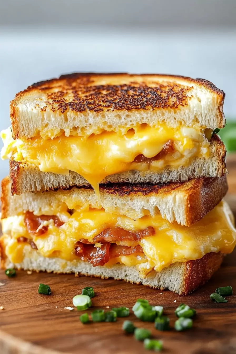 Breakfast Grilled Cheese