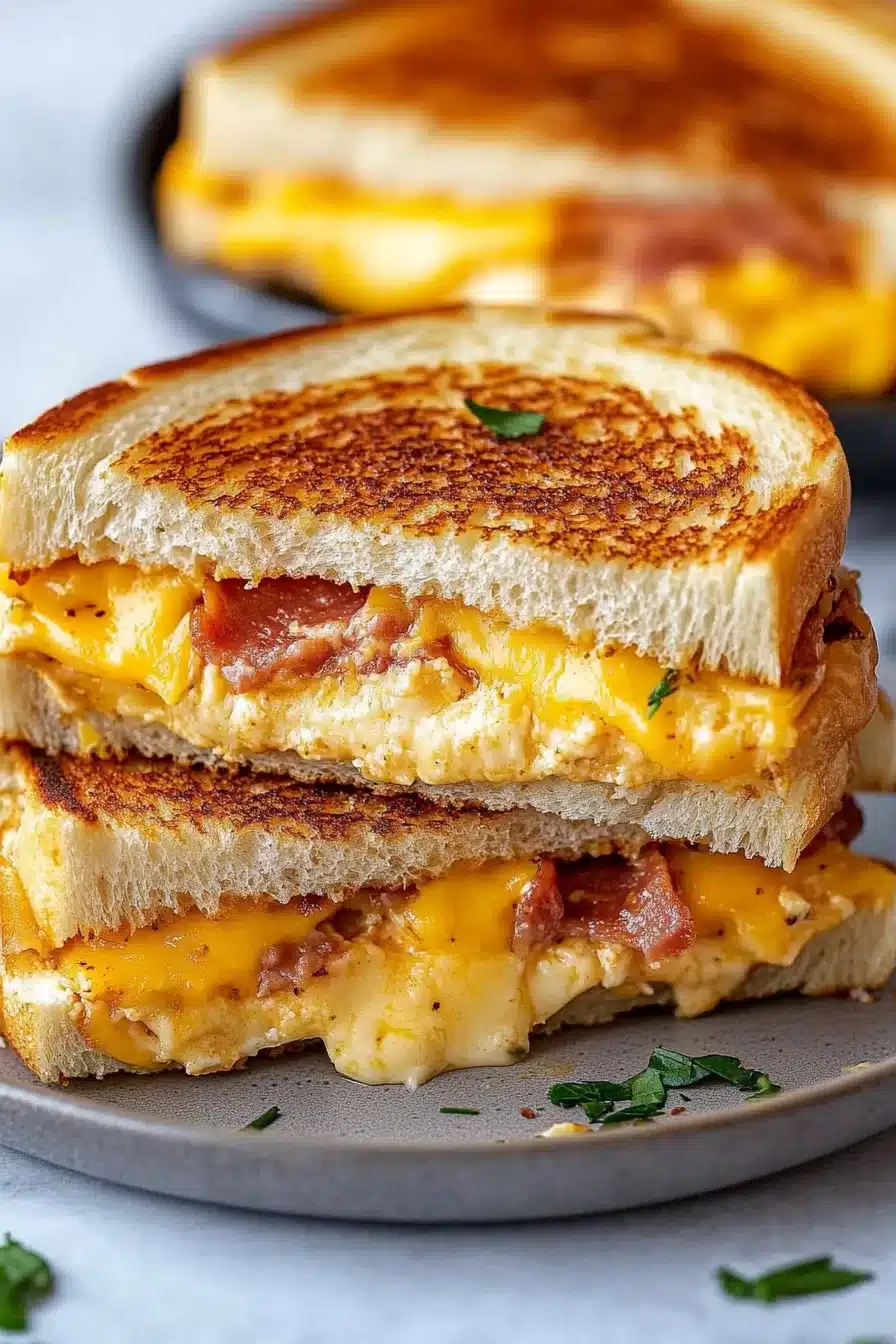 Breakfast Grilled Cheese