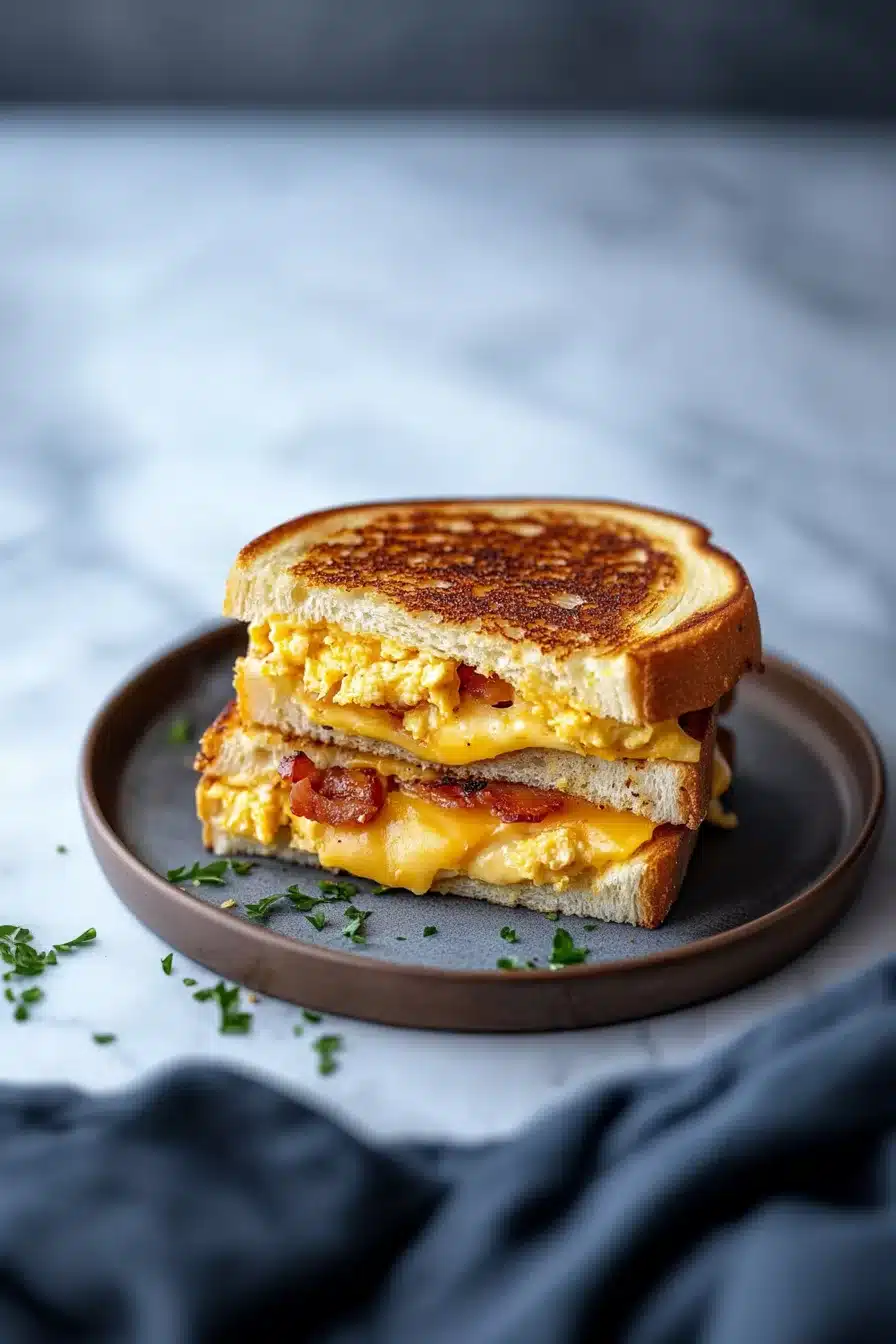 Breakfast Grilled Cheese