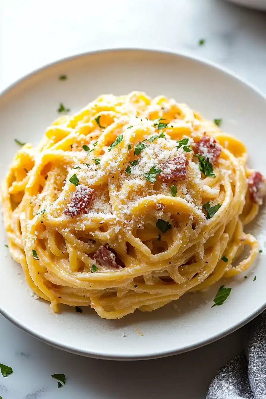Butternut Squash Pasta Carbonara