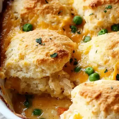 Cheddar Bay Biscuit Chicken Cobbler