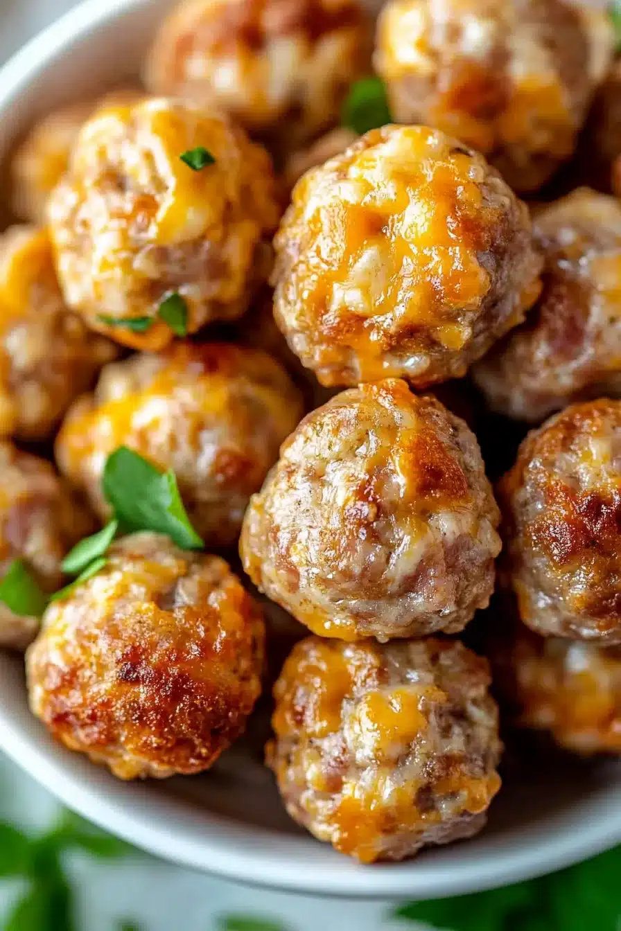 Cheddar Bay Sausage Balls
