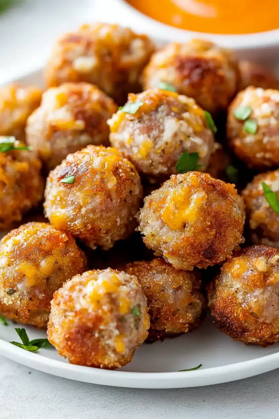 Cheddar Bay Sausage Balls