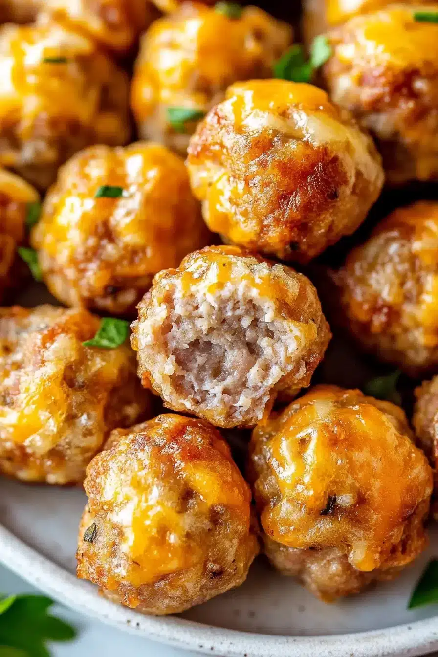 Cheddar Bay Sausage Balls