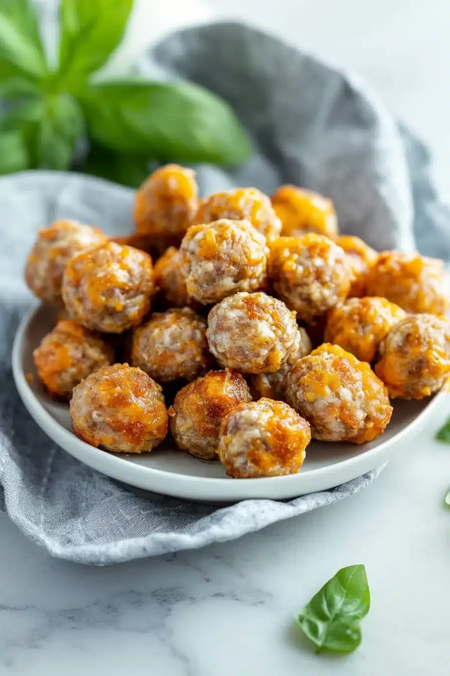 Cheddar Bay Sausage Balls
