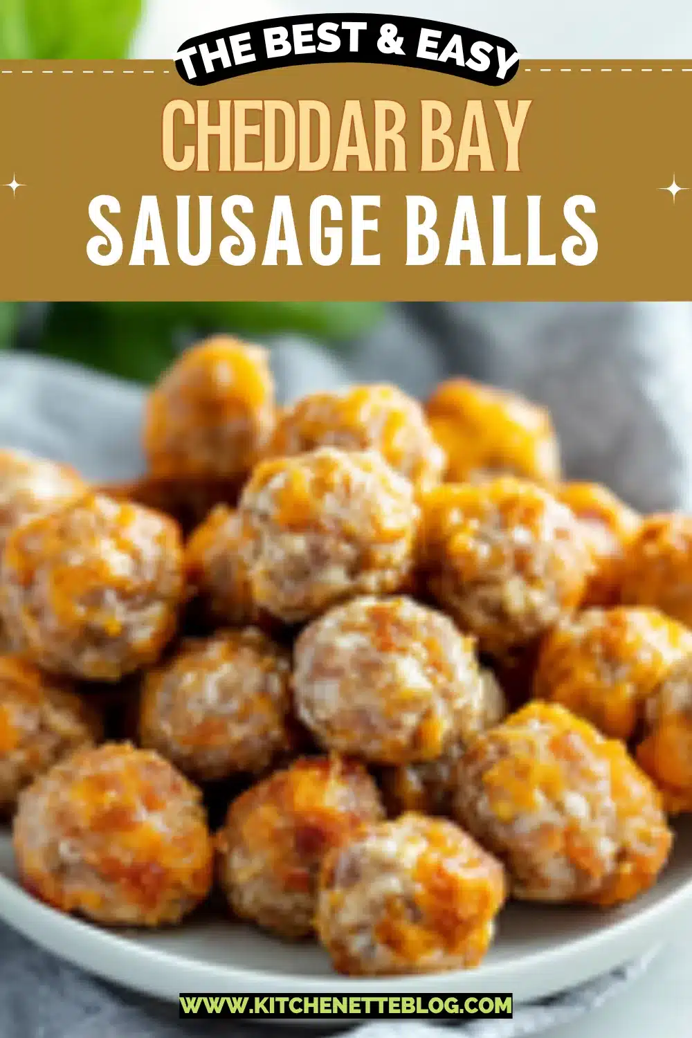 Cheddar Bay Sausage Balls