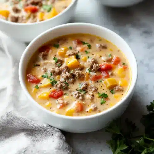 Cheeseburger Soup