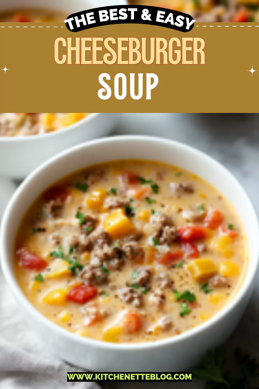 Cheeseburger Soup