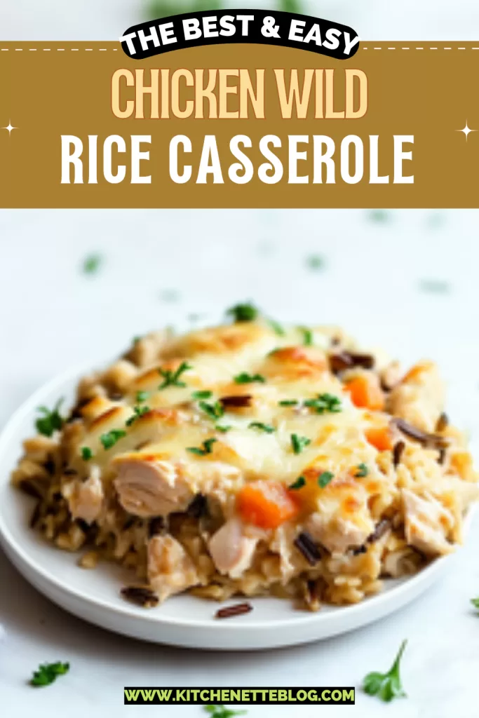 Chicken Wild Rice Casserole
