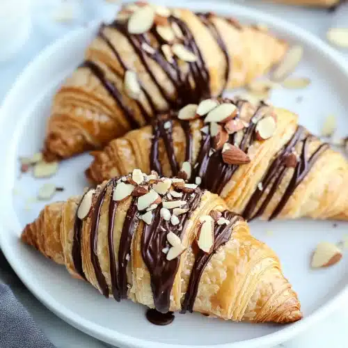 Chocolate Almond Croissants