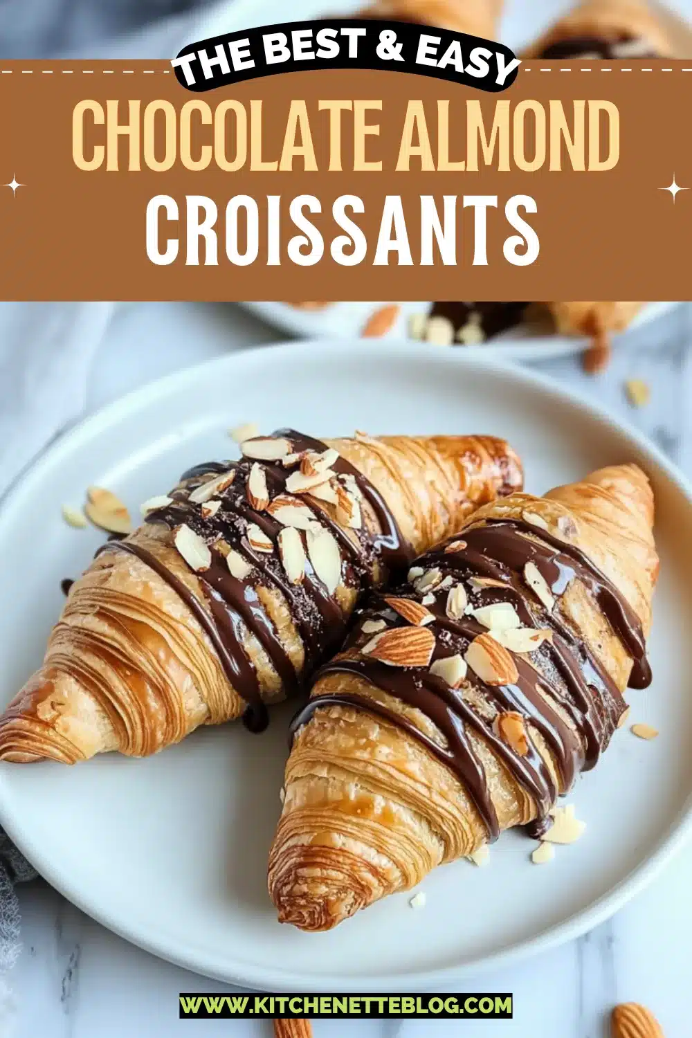 Chocolate Almond Croissants