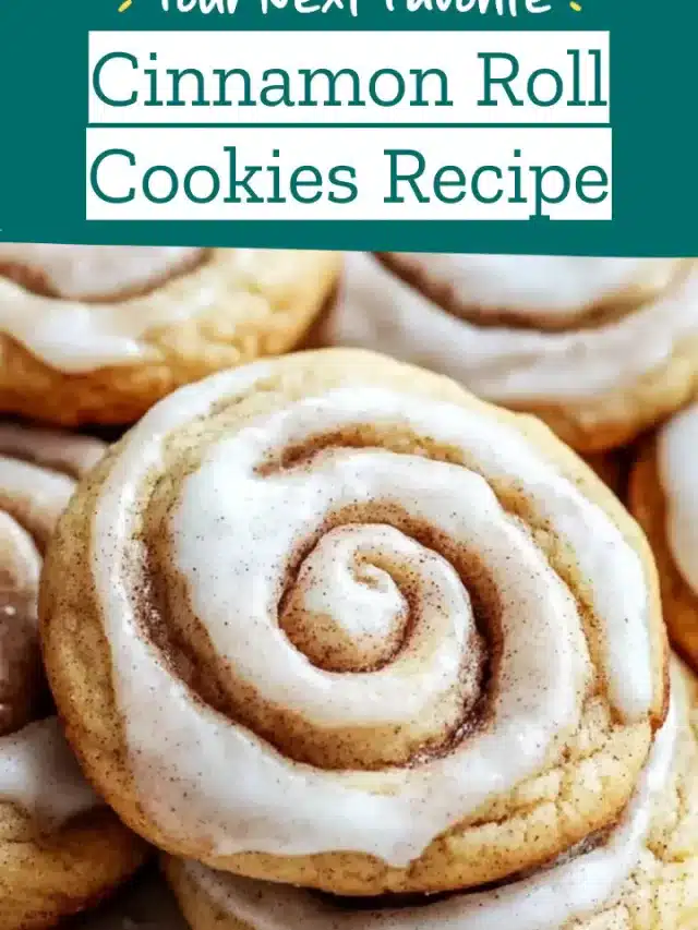 Cinnamon Roll Cookies Recipe