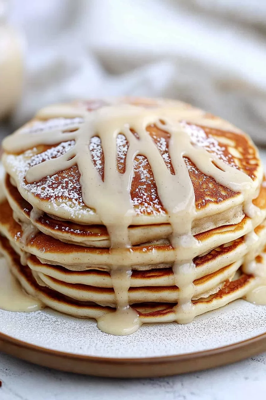 Cinnamon Roll Pancakes