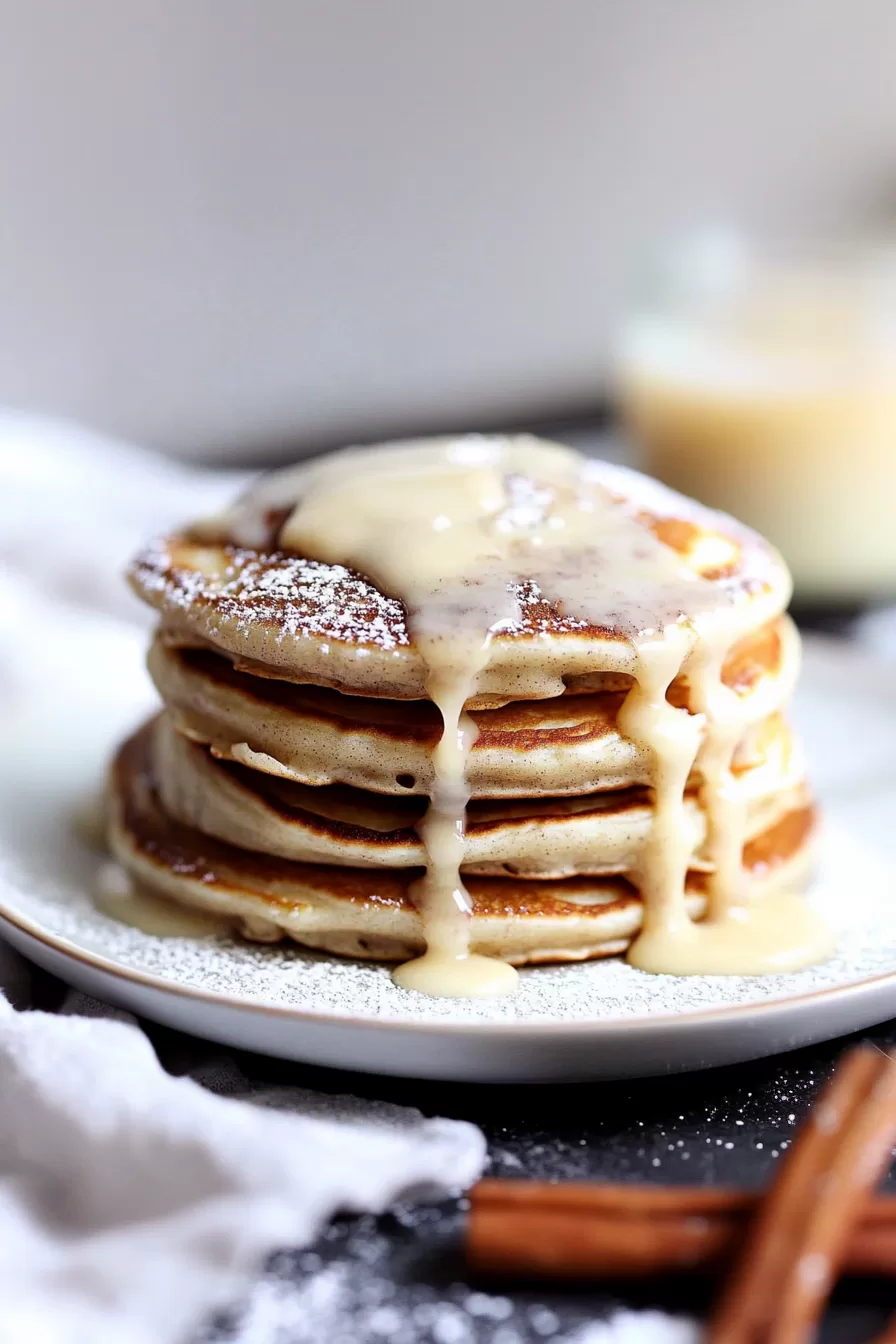Cinnamon Roll Pancakes