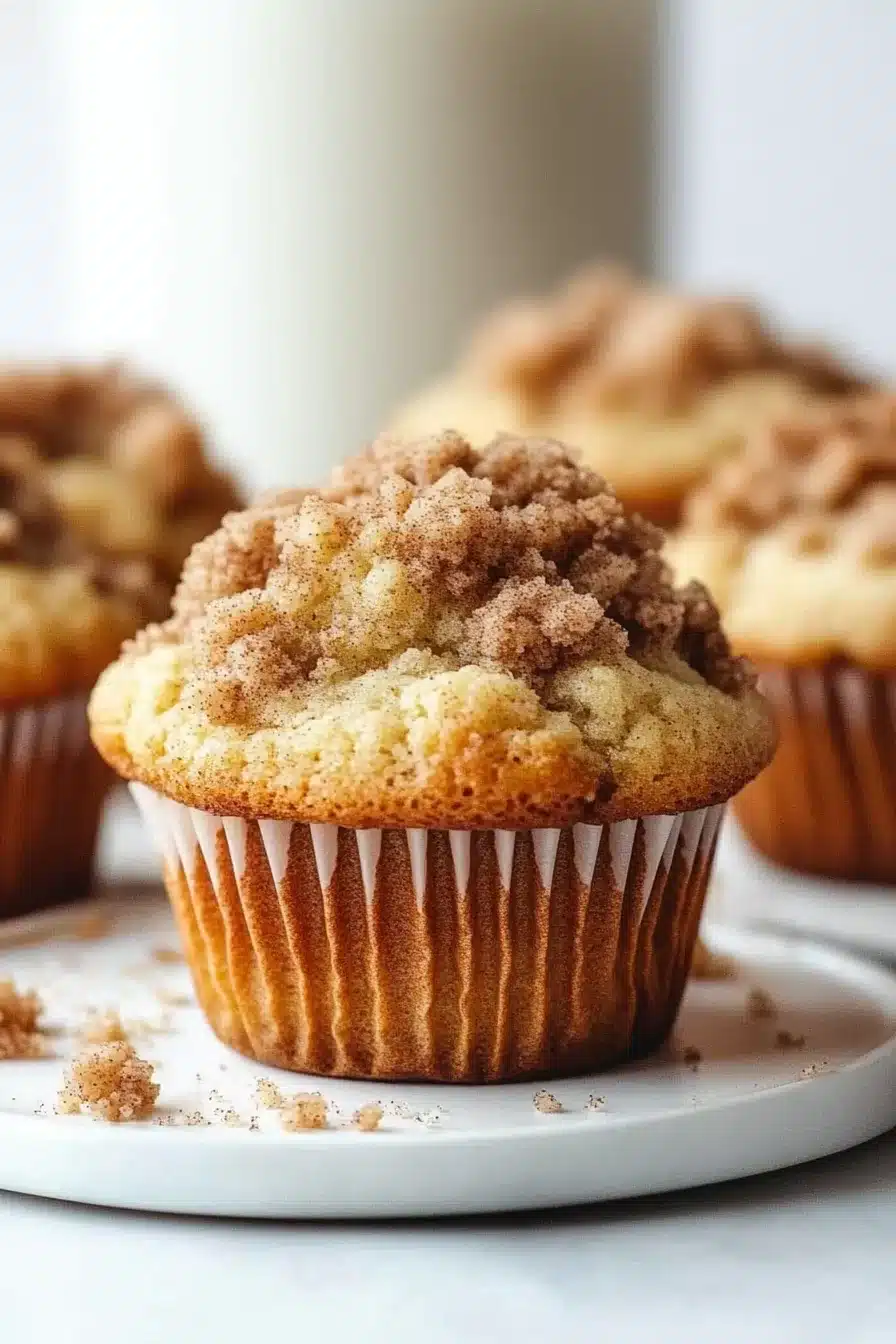 Cinnamon Streusel Muffins