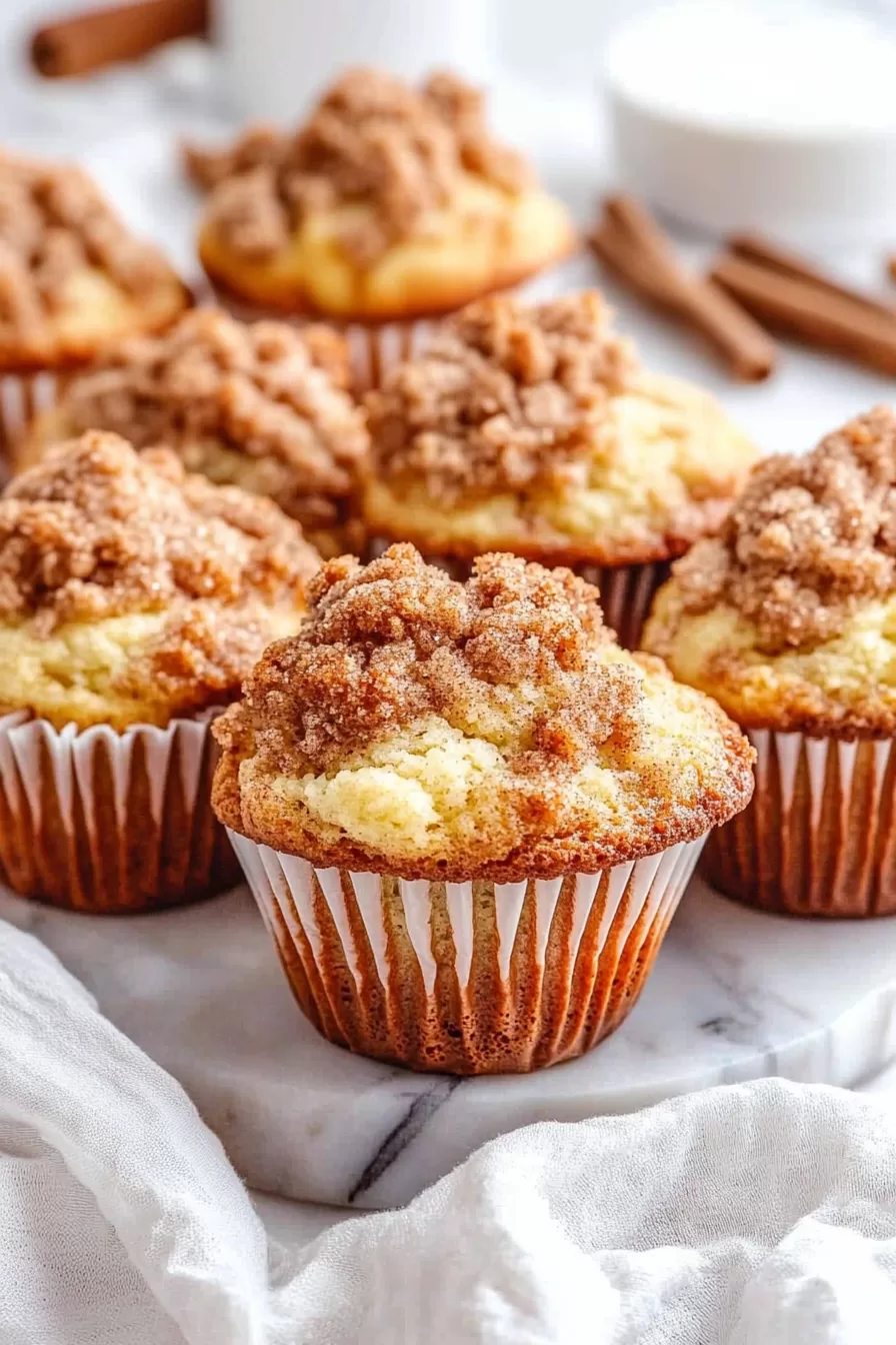 Cinnamon Streusel Muffins