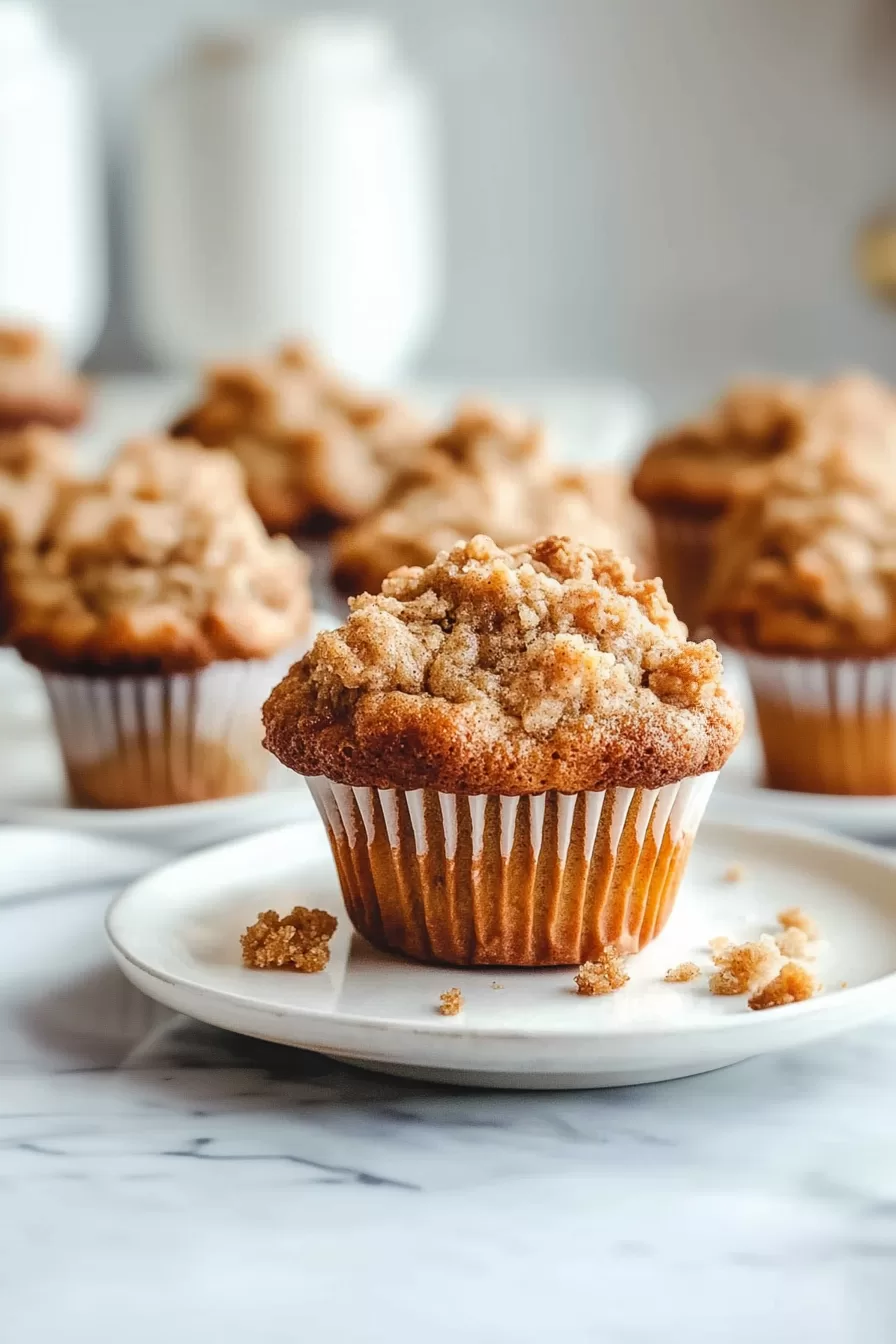 Cinnamon Streusel Muffins