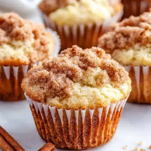 Cinnamon Streusel Muffins