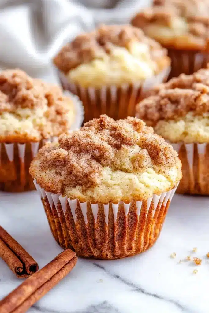 Cinnamon Streusel Muffins