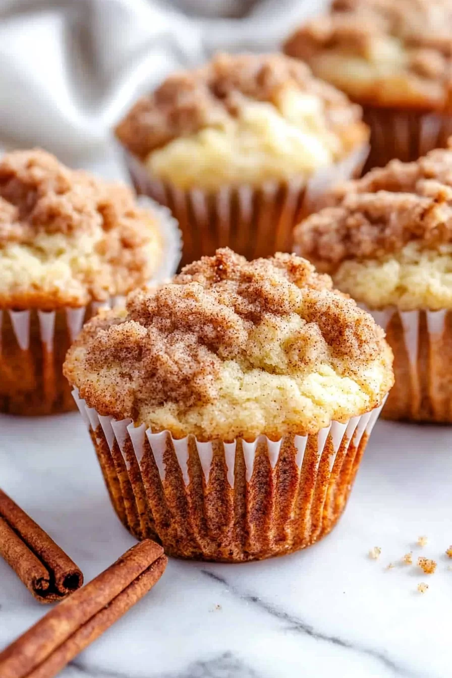 Cinnamon Streusel Muffins